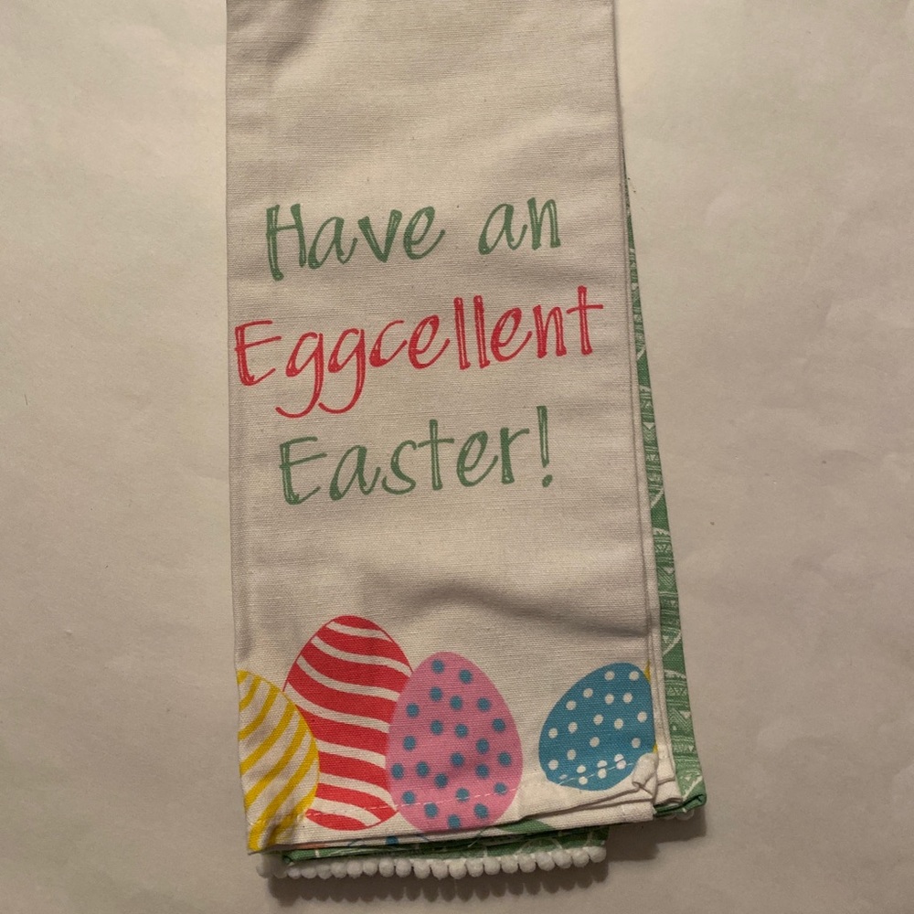 Levtex home easter dish towel set